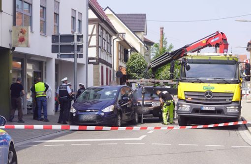 Die Polizei meldet einen Unfall im Kreis Ludwigsburg, bei dem ein Mann ums Leben gekommen ist. Foto: 7aktuell.de/F. Hessenauer