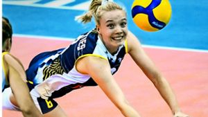 Kommt mit dem besten Volleyball-Team der Welt nach Stuttgart: Jennifer Geerties Foto: imago//Huang Zongzhi