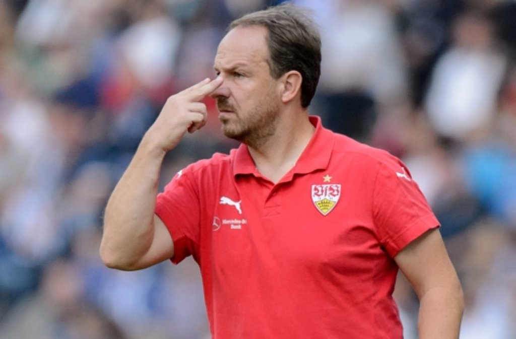 VfB-Stuttgart-Trainer Alexander Zorniger setzt in der Partie bei der TSG Hoffenheim auf folgende elf Spieler.
