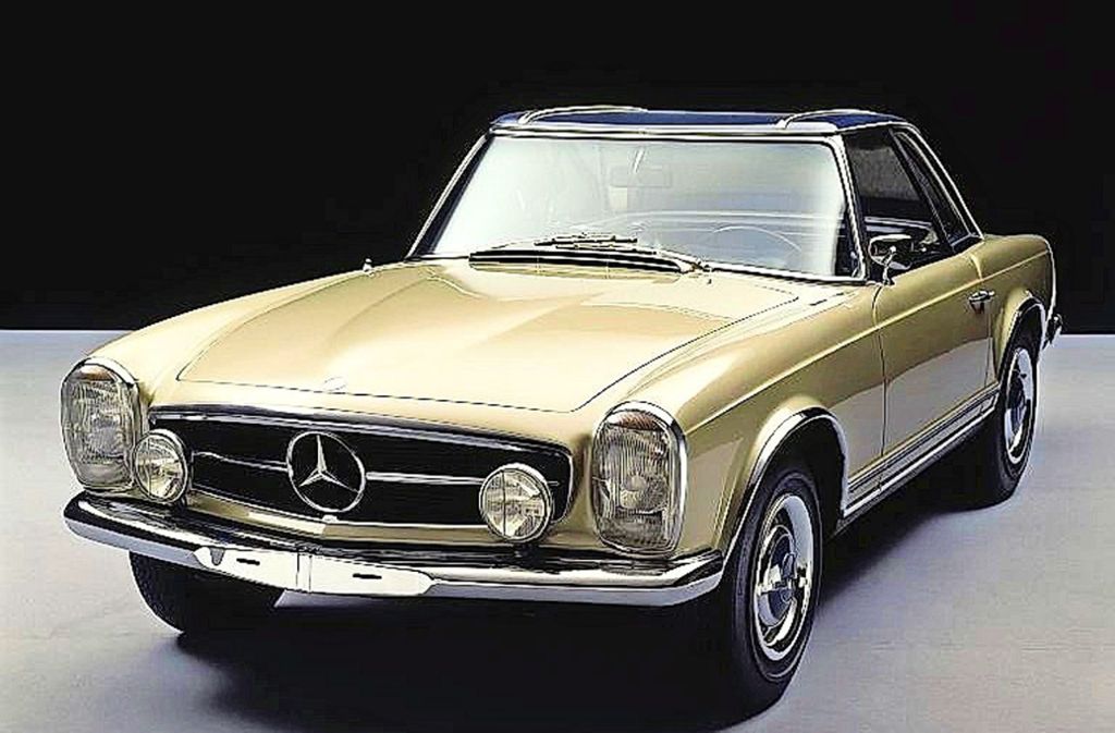 Ein Autodesign für die Ewigkeit: Paul Bracqs Meisterstück ist der Mercedes-Benz 230 SL aus dem Jahr 1963.