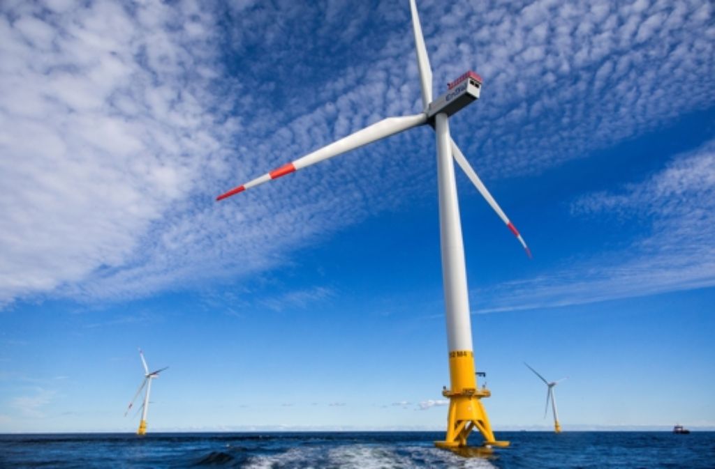 Vor der Insel Rügen steht der gewaltige Windpark „Baltic 2“.
