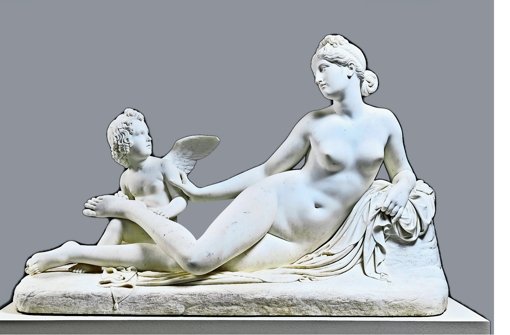 Pietro Tenerani, Amor der Venus einen Dorn ziehend, 1839-1841, Staatsgalerie Stuttgart Foto: StN