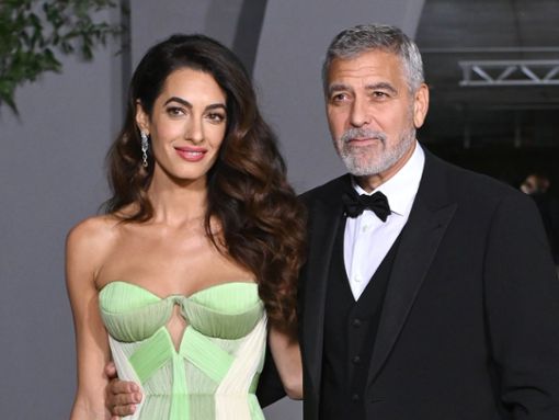 Amal und George Clooney sind seit 2014 verheiratet. Im Juni 2017 kamen ihre Zwillinge Alexander und Ella zur Welt. Foto: Featureflash Photo Agency/Shutterstock.com