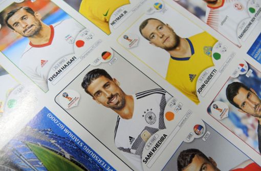 Im Nationaltrikot ist Sami Khedira im WM-Panini-Album bereits vertreten. Bald könnte ein Motiv im VfB-Dress folgen. Foto: dpa