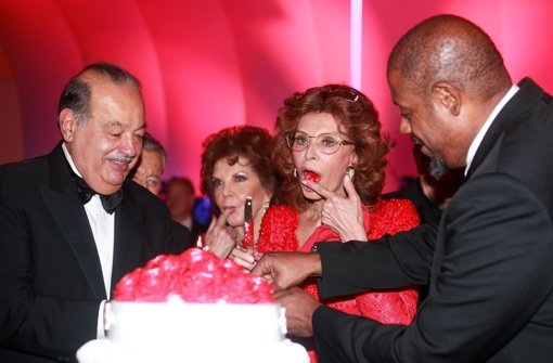 Sophia Loren feiert ihren 80. Geburtstag mit vielen Hollywood-Stars. Foto: EFE