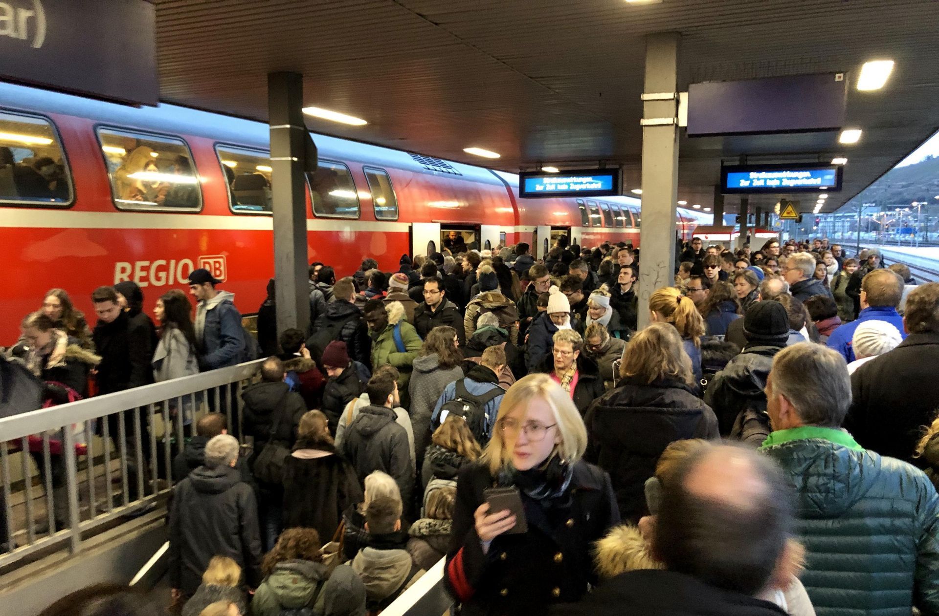 Streik Bahn Stuttgart