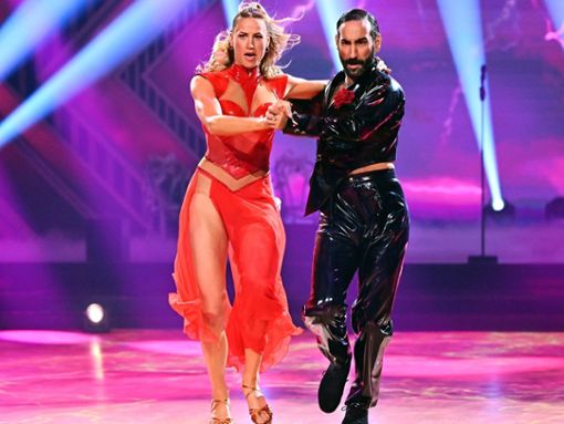 Lulu und Massimo Sinató mussten Lets Dance verlassen. Foto: RTL / Willi Weber