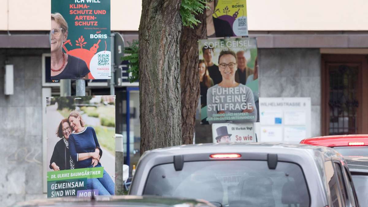 OB-Wahlkampf in Tübingen: Zwei Frauen gegen Amtsinhaber Boris Palmer