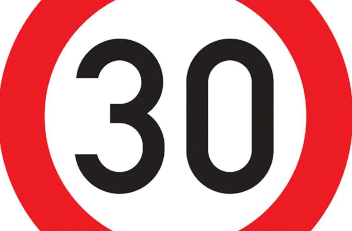 Tempo 30 soll die Sicherheit vor Schulen, Kitas und Altenheimen in Sindelfingen erhöhen. Foto: Archiv