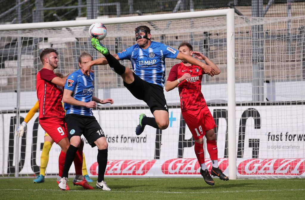 Die Stuttgarter Kickers holten auch im Heimspiel gegen den TSV Ilshofen nur einen Punkt.