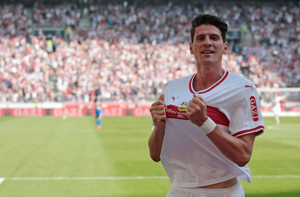 Mit seinen zwei Toren avanciert Mario Gomez gegen Hoffenheim zum besten Spieler der Partie.