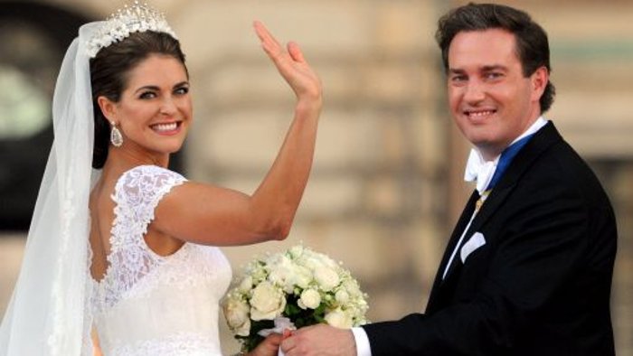 Prinzessin Madeleine und Banker Chris O'Neill haben geheiratet 