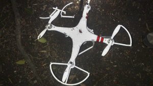 Die Drohne, die Anfang der Woche auf den Rasen vor das Weiße Haus gestürzt war, wurde von einem betrunkenen Geheimdienst-Angestellten gesteuert. Foto: US SECRET SERVICE / dpa