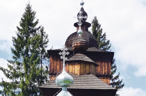 Nur eine von vielen typisch lemkischen Holzkirchen. Diese hier steht in Wolowiec. Foto: Welzhofer