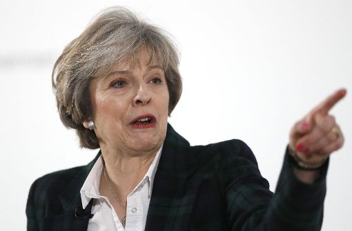 Die britische Premierministerin Theresa May kann den Brexit nicht im Alleingang starten. Foto: AP POOL