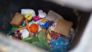 Eine Mülltonne voller Speisereste muss nicht sein. Mit einigen Tipps kann unnötiges Wegwerfen vermieden werden. Foto: dpa