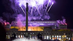 Höhepunkt der langen Einkaufsnacht: das Feuerwerk Foto: Lichtgut/Leif Piechowski