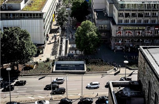 Bald dürfen hier Fußgänger vom Bahnhof zur Königstraße gehen Foto: Leif Piechowski
