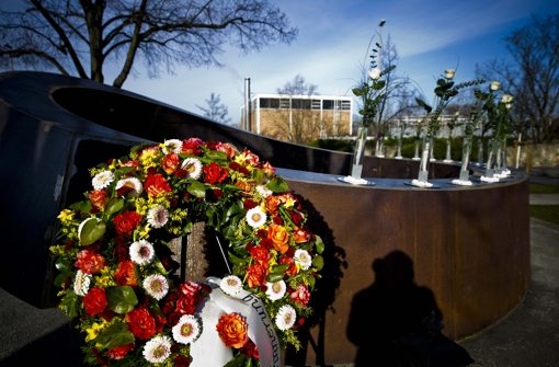 Gedenken an die Opfer des Amoklaufs in Winnenden – vor Gericht wird weiter gestritten.  Foto: Lichtgut/Max Kovalenko