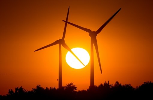 Windräder: Droht nach den neuen Plänen zur Ökoenergieförderung der Windkraft in Süddeutschland das Aus? Foto: dpa