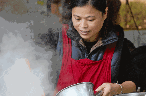 Das Essen aus den Garküchen im alten Schanghai ist preiswert und lecker. Foto: Funke