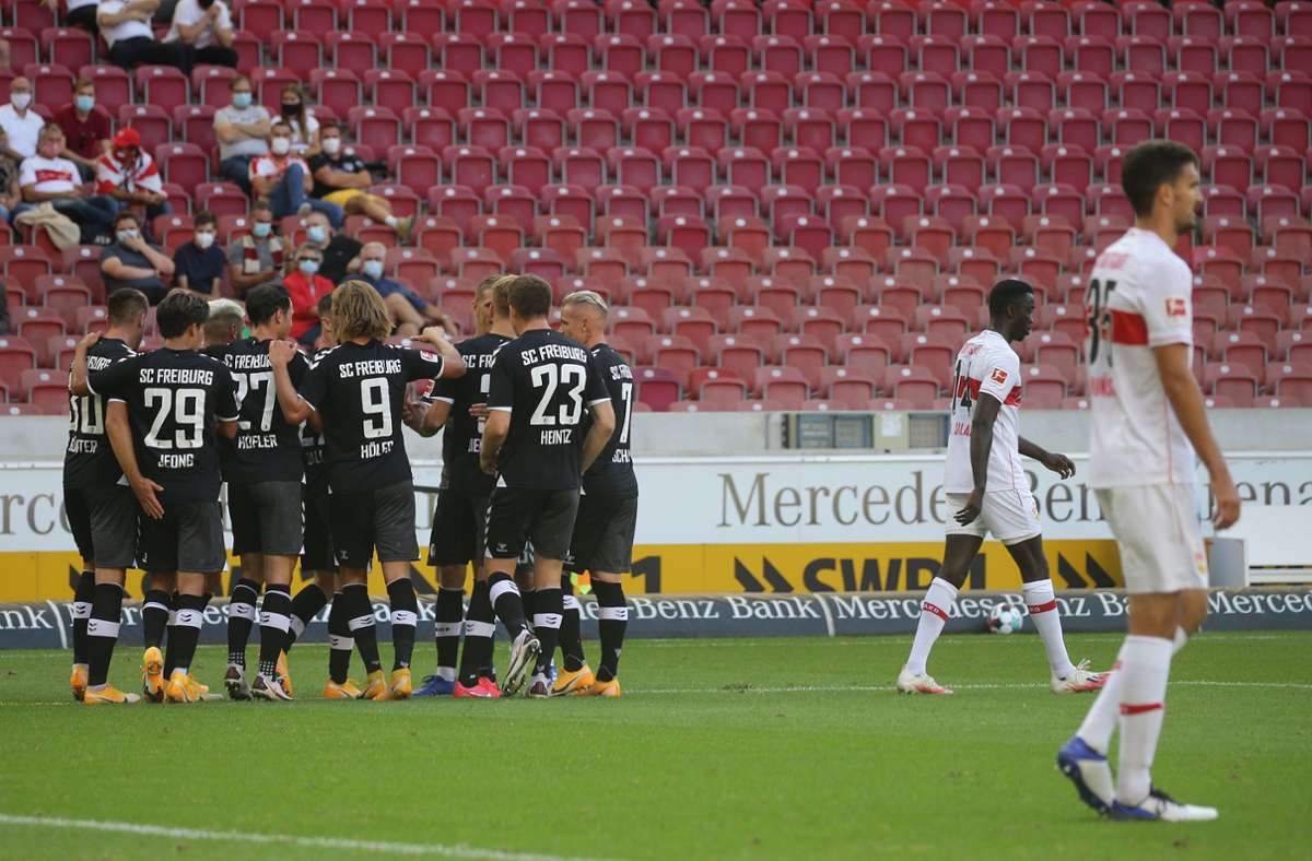Pleite im ersten Spiel: Der VfB Stuttgart verliert zuhause gegen den SC Freiburg.