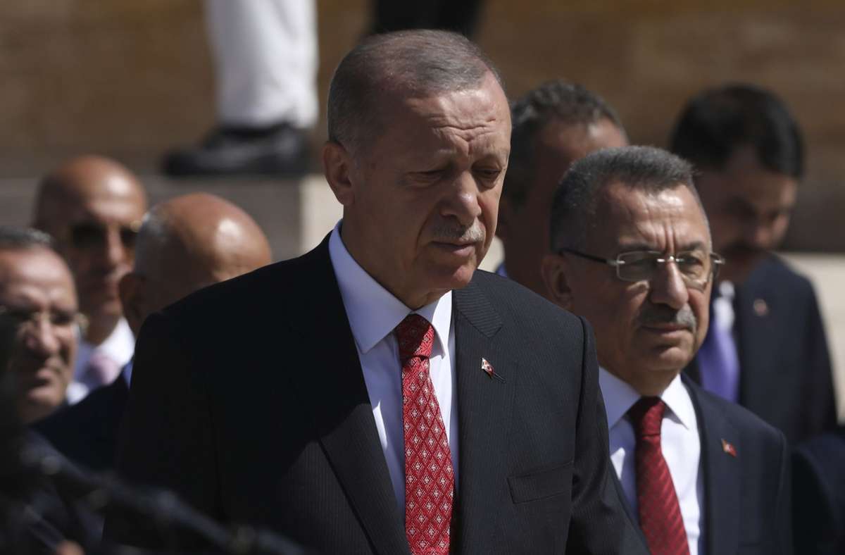 Erdogan kämpft um Wähler für die Wahl 2023. Foto: dpa/Burhan Ozbilici