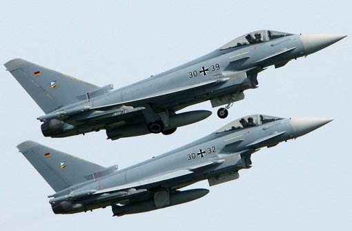 Kampfflieger vom Typ Eurofighter sollen sich an der Luftraumüberwachung über dem Baltikum beteiligen. Foto: dpa
