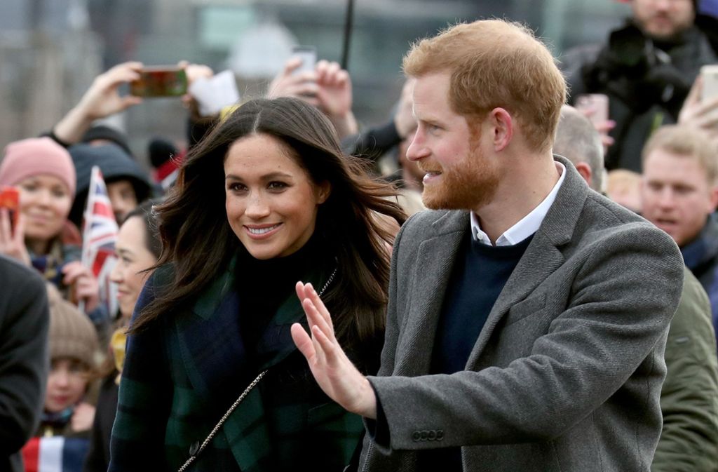 Prinz Harry und seine Verlobte Meghan Markle sind zu Besuch in Schottland. Foto: PA Wire
