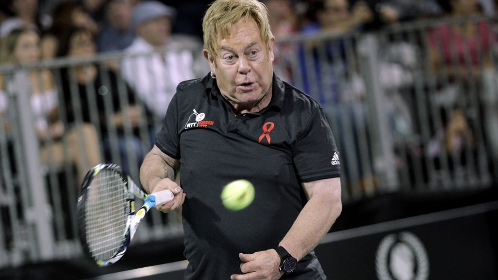 Tennis für Elton Johns Aids-Stiftung: Diese Stars schwitzen für den guten Zweck