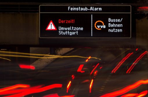 In Stuttgart ist wegen des Feinstaubs die Luft belastet. Foto: dpa