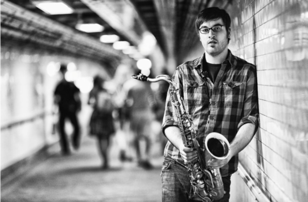 Der heimgekehrte  Jazz-Saxofonist Alexander „Sandi“ Kuhn hat aus den USA ausgeschlafene Kompositionen mitgebracht. Foto: promo