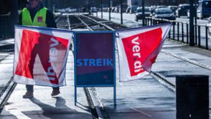 Die Dienstleistungsgewerkschaft Verdi hat wieder zu Streiks im Nahverkehr aufgerufen. Anfang Februar hatte es bereits bundesweite Arbeitsniederlegungen gegeben. Foto: Jens Büttner/dpa