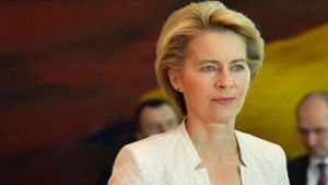 Ursula von der Leyen muss um eine Mehrheit im Europaparlament zittern. Foto: AFP