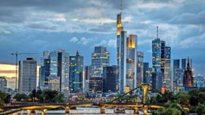 Die Mainmetropole Frankfurt gewinnt als Bankenstandort an Bedeutung. Foto: dpa/Boris Roessler