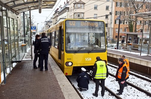 Im Jahr 2012 hat es im Stuttgarter Westen insgesamt neun Unfälle gegeben, an denen Stadtbahnen beteiligt waren. Dabei starben zwei Menschen. Foto:  