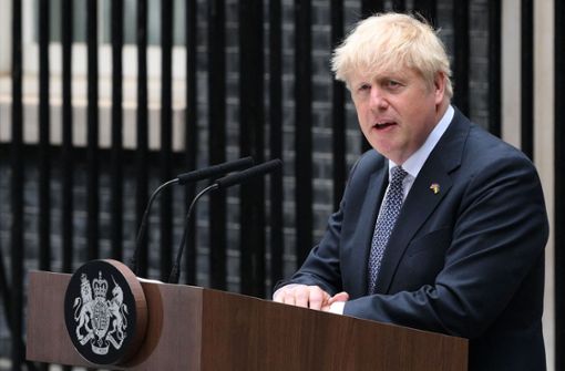 Boris Johnson kündigte seinen Rückzug an. Foto: AFP/DANIEL LEAL