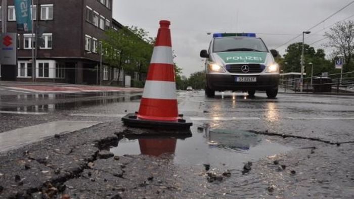 Stuttgart spart Straßen kaputt