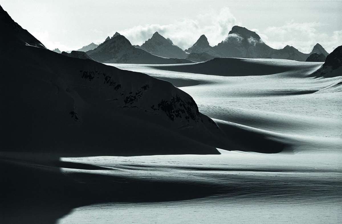 Erhabener Anblick: „Juneau Icefield, Alaska“.