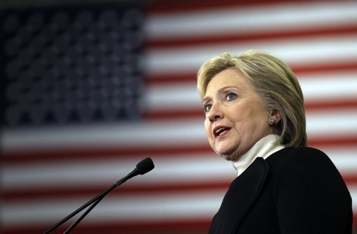 Hillary Clinton hat ihren dienstlichen Schriftwechsel per E-Mail über einen privaten Server laufen lassen. Foto: AP