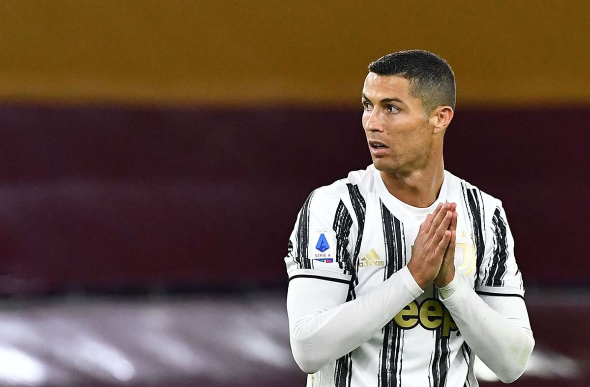 Cristiano Ronaldo wird nicht für Juventus Turin gegen den FC Barcelona spielen. Foto: AFP/TIZIANA FABI
