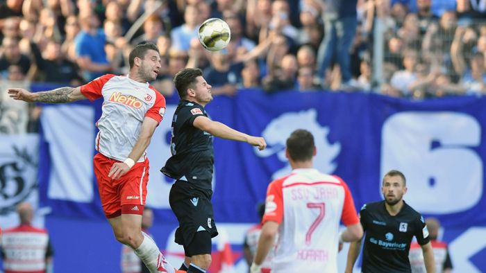 Der TSV 1860 München freut sich über Remis in Regensburg