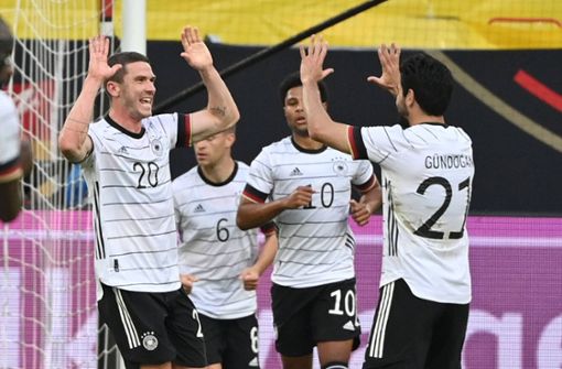 Die DFB-Auswahl hat das Spiel in Düsseldorf klar für sich entschieden. Foto: imago images/Team 2/Maik Hölter/TEAM2sportphoto