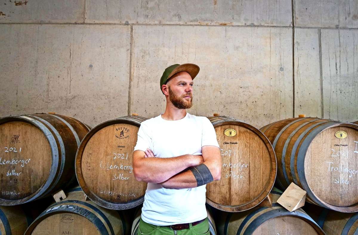Alexander Eisele hat das Weingut seiner Eltern  2014 übernommen – und den Betrieb anschließend komplett umgekrempelt.