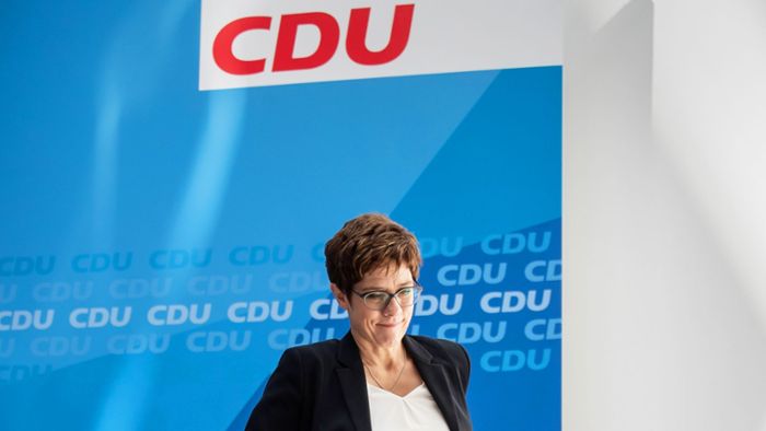 Annegret Kramp-Karrenbauer scheiterte am Zustand der CDU