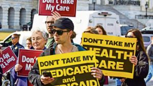 Obamas Gesundheitsreform hat in den USA noch immer Unterstützer. Foto: Getty