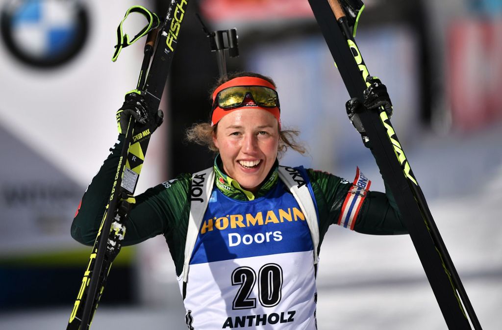 Biathletin Laura Dahlmeier beendet ihre Karriere – mit nur 25 Jahren. Foto: AFP