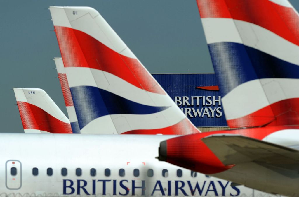 Da lief wohl was schief be British Airways. Foto: FILES