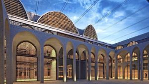 So soll die neue Moschee in Feuerbach aussehen. Foto: Computerdarstellungen: SL Rasch