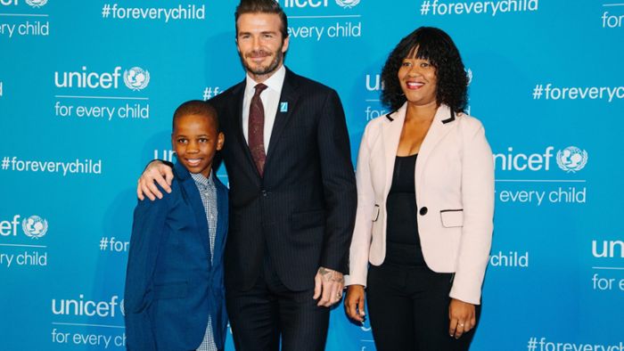 David Beckham, Orlando Bloom und Co. bei Unicef-Gala
